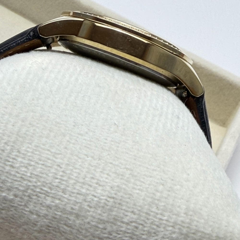 Fossil Gold-Tone Watch with Black Strap - Picture 6 of 7